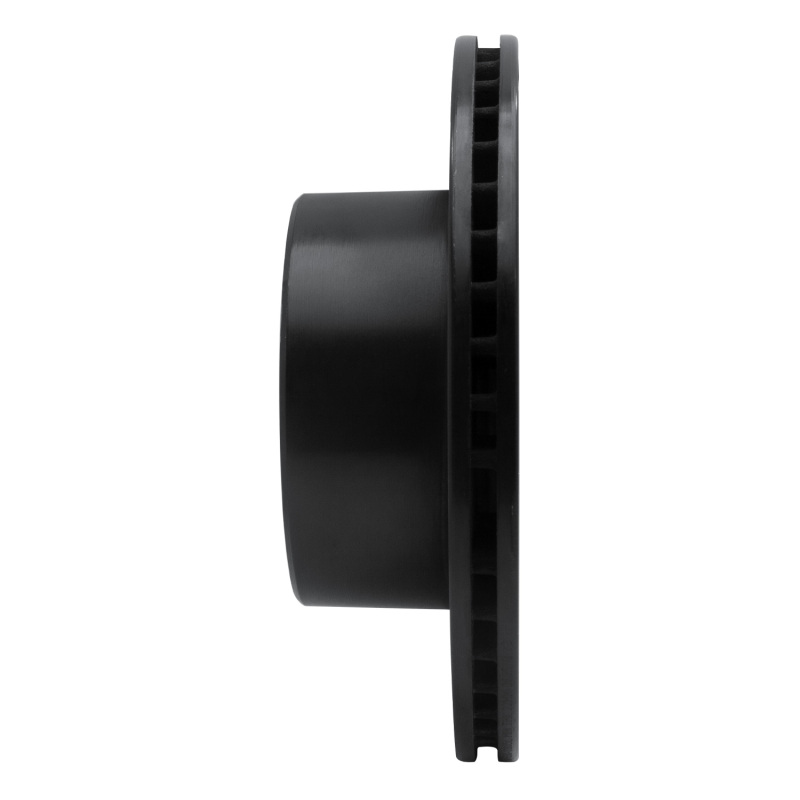 Land Rover Discovery Brake Rotor (1) - Front Left - R1 Concepts - Drilled & Slotted - Black - `99-`04